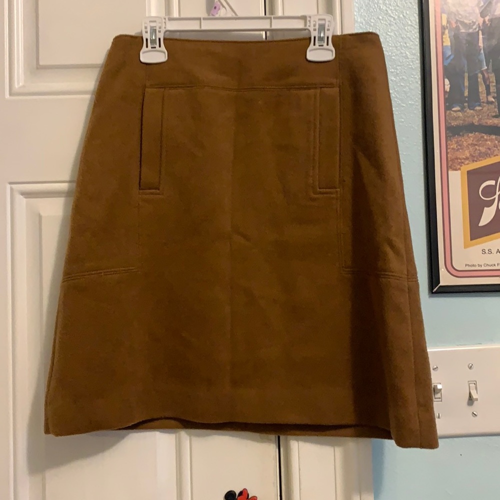 Ann Taylor Loft brown skirt mini